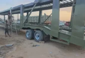مقطورة ناقلة سيارات (طابقين) بحالة ممتازة للبيع